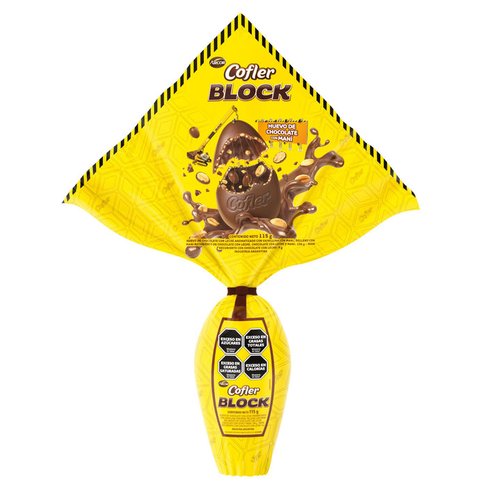 Cofler Block Huevo De Chocolate X 115Gr
