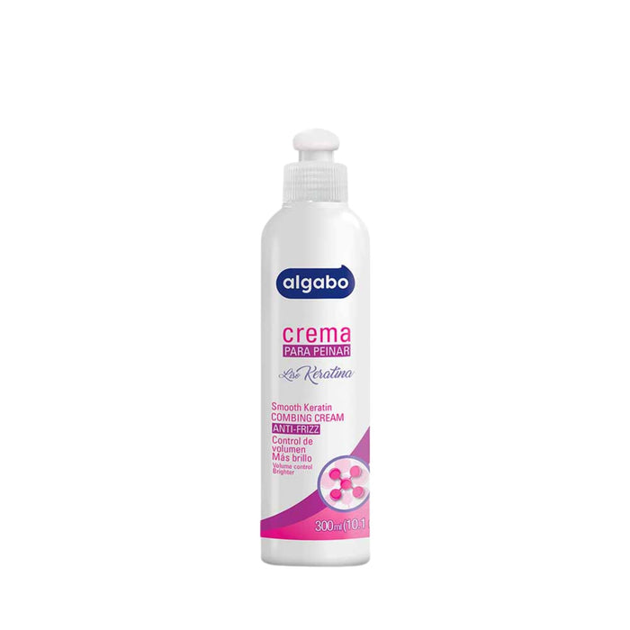 Crema Para Peinar Algabo Liso Keratina X 300Ml