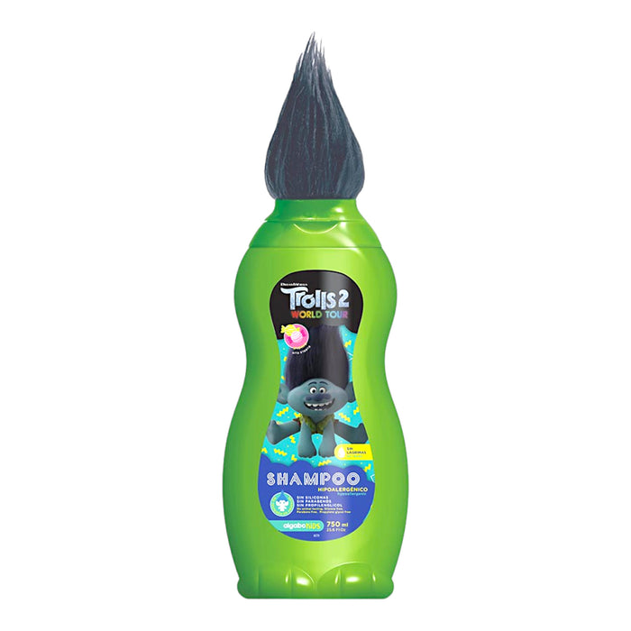 Shampoo Algabo Kids Trolls Chicle X 750Ml