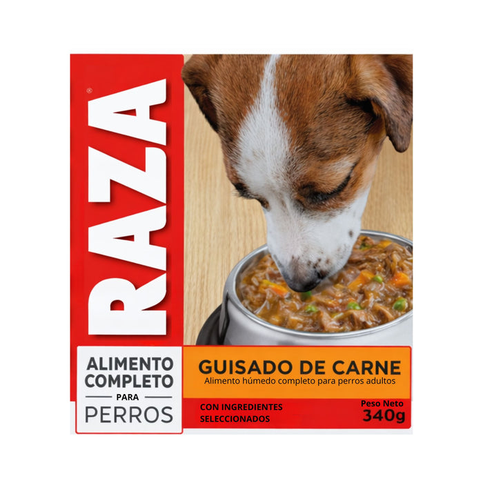 Alimento Para Perro Raza Guisado De Carne X 340G