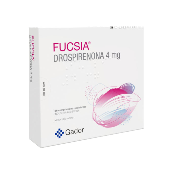 Fucsia Drospirenona 4Mg X 28 Comprimidos
