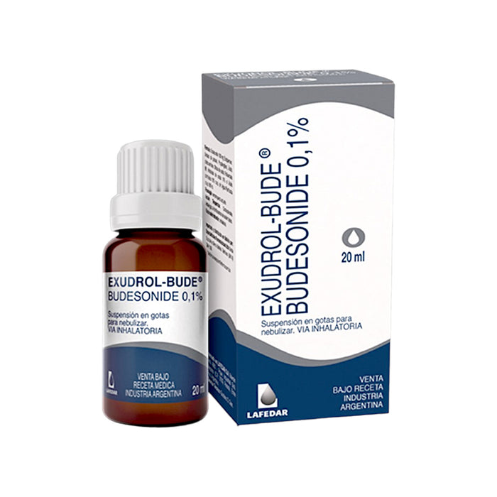 Exudrol Bude 1Mg Ml Gotas Para Nebul Budesonida X 20Ml