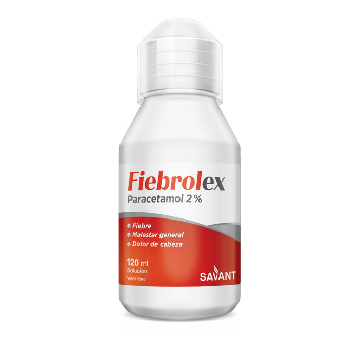 Fiebrolex 100Mg 5Ml Solucion X 120Ml Paracetamol