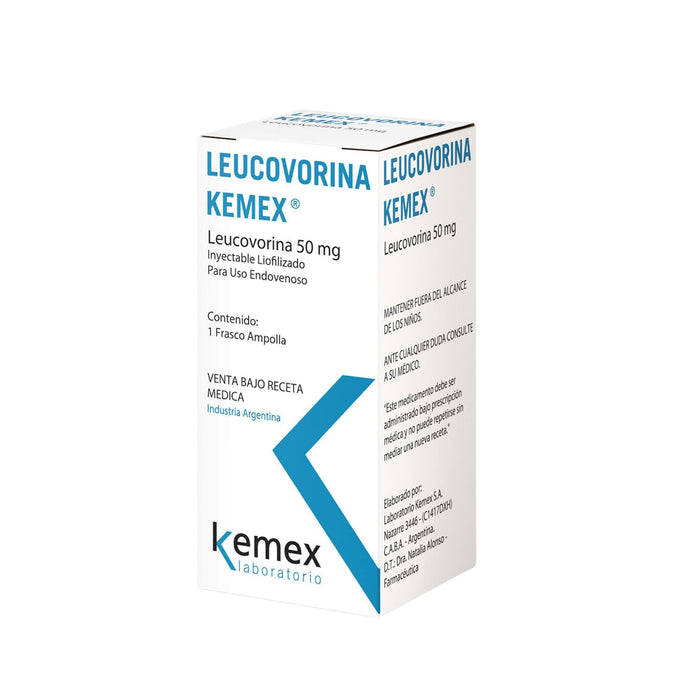 Leucovorina Kemex 50Mg Im-Iv X 1 Frasco / Ampolla