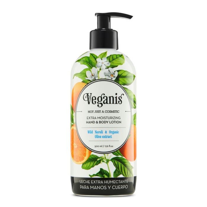 Leche Corporal Veganis Extra Humectante Neroli /Oliva X 500Ml