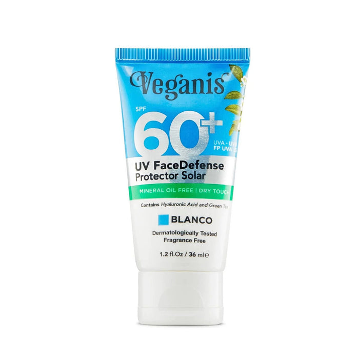 Protector Solar Veganis Uv Face Defense Spf60+ Blanco X 36Ml