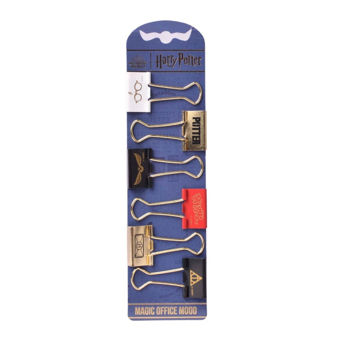 Doble Clip Mooving Maw Harry Potter 25Mm X 6 Unidades