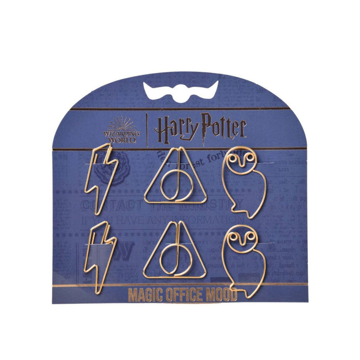 Clip Metálico Mooving Set Harry Potter X 6 Formas