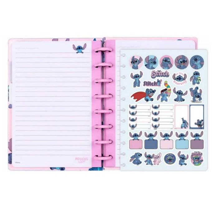 Cuaderno Mooving A Discos A5 Loops Stitch 80 Hojas