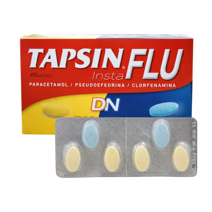 Tapsin Insta Flu Dia Noche 6 Unidades X Blister