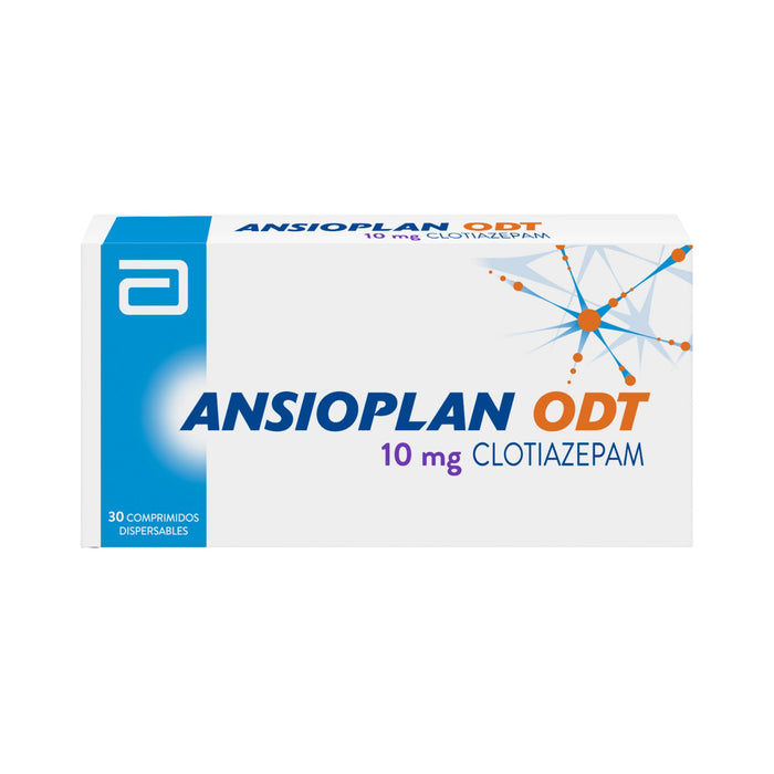 Ansioplan Odt Clotiazepam 10Mg X Comprimido
