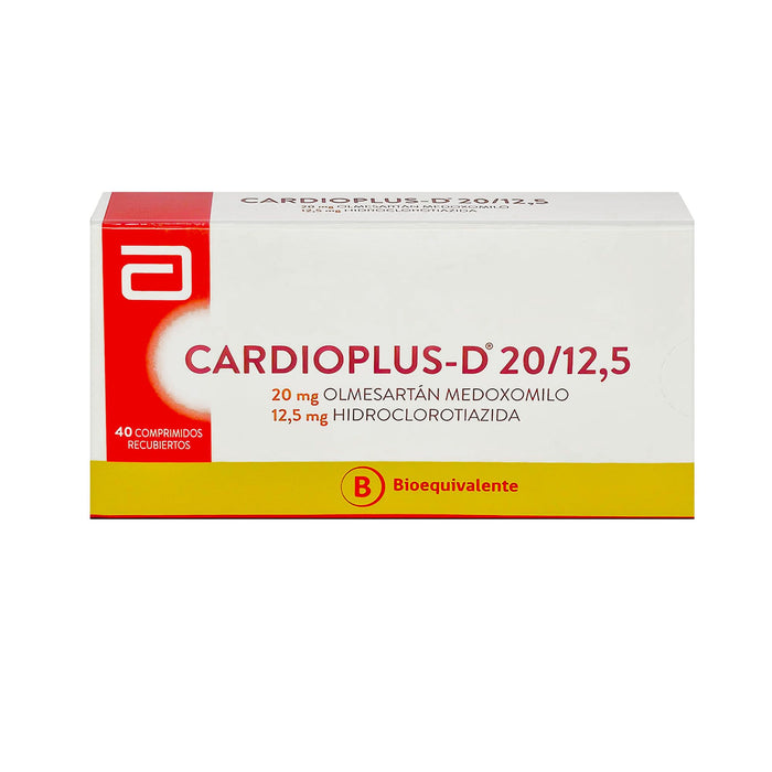 Cardioplus D 20/12.5Mg X Comprimido Recubierto