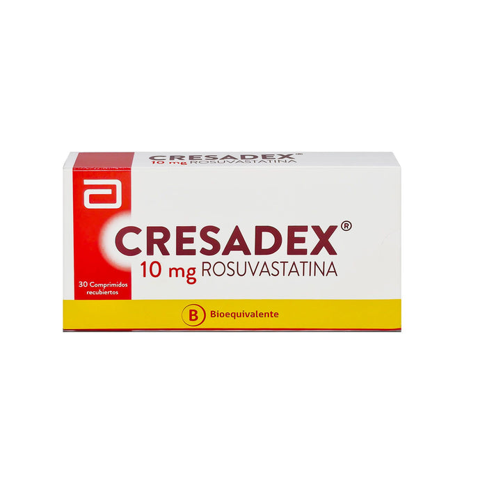Cresadex Rosuvastatina 10 Mg X Comprimido