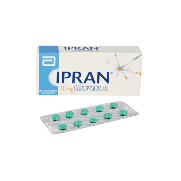Ipran Escitalopram Oxalato 10Mg X Comprimido