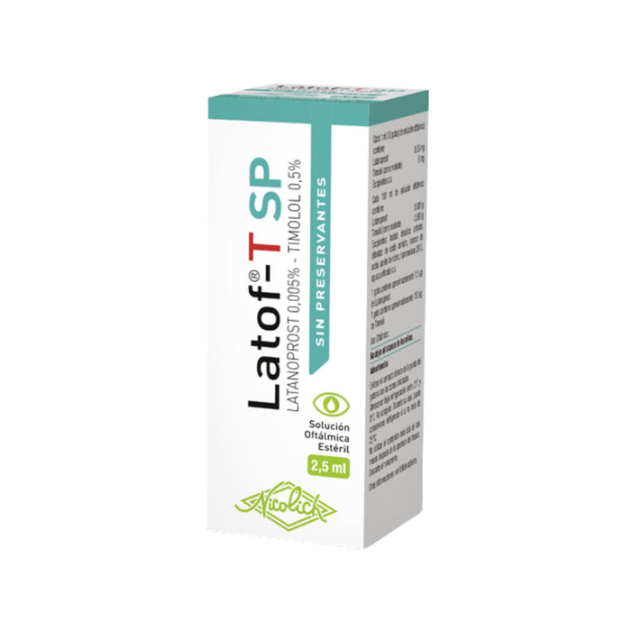 Latof T Sp Latanoprost Timolol Frio Colirio X 2.5Ml