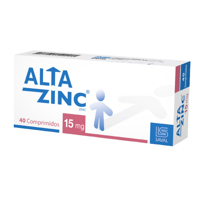 Altazinc 15Mg Zinc X Comprimido