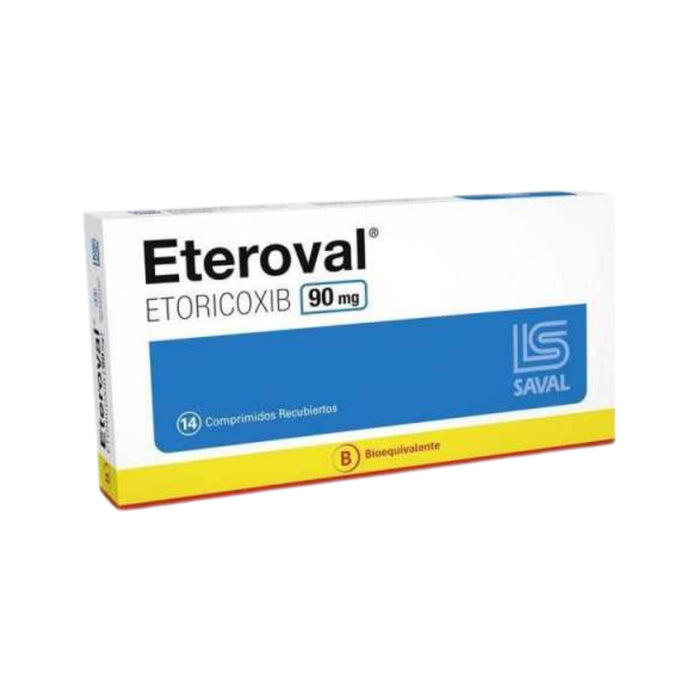 Eteroval 90Mg Etoricoxib X Comprimido