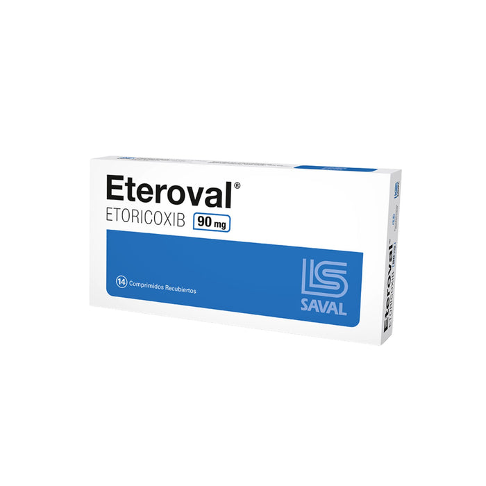 Eteroval 90Mg Etoricoxib X Comprimido