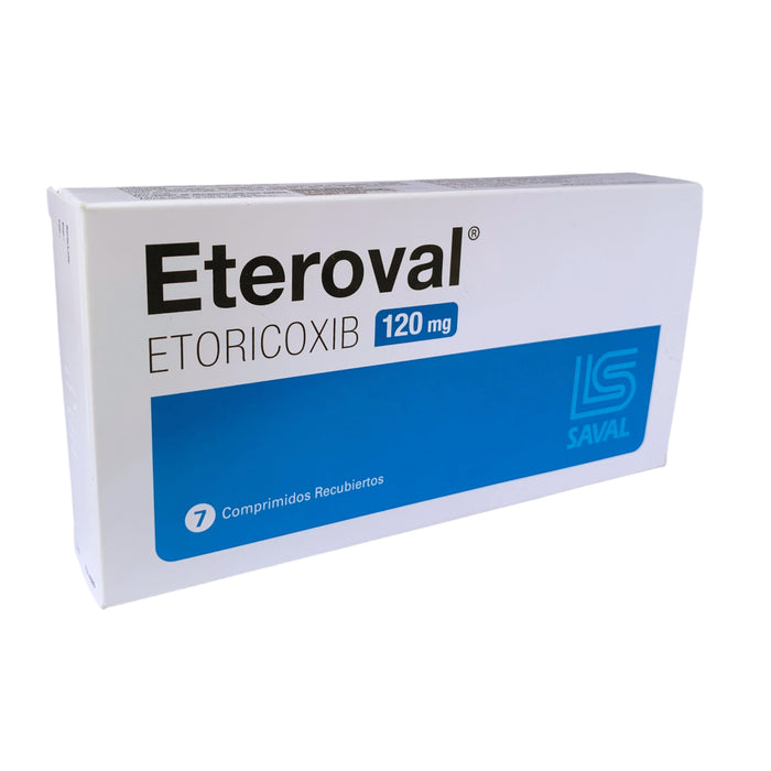 Eteroval 120Mg Etoricoxib X Comprimido