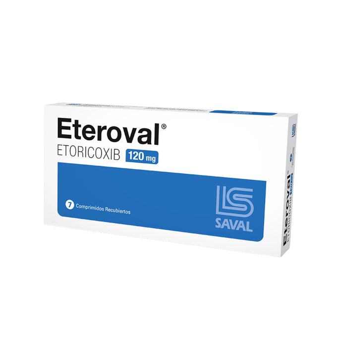 Eteroval 120Mg Etoricoxib X Comprimido