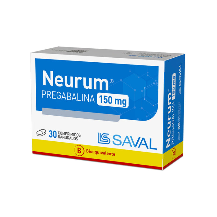 Neurum 150Mg Pregabalina X Cápsula
