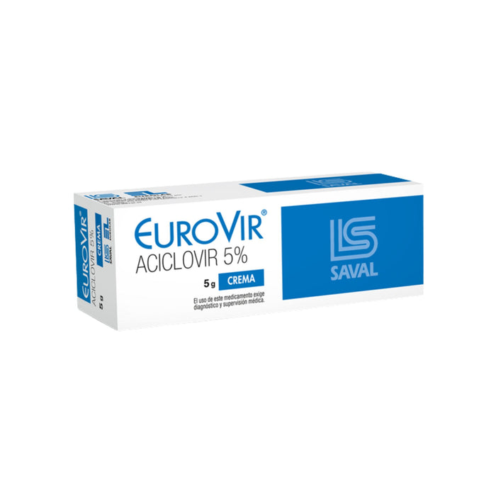 Eurovir 5% Aciclovir Crema X 15G