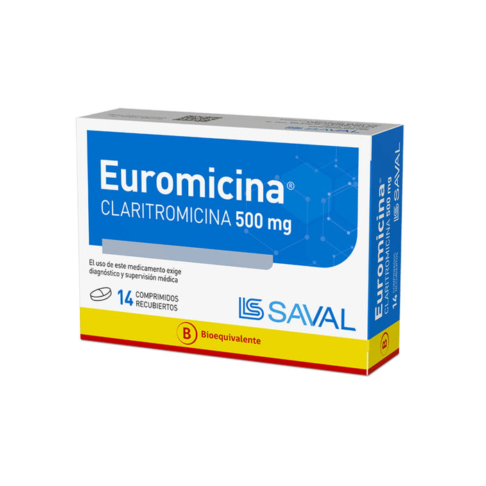 Euromicina 500Mg Claritromicina X Comprimido