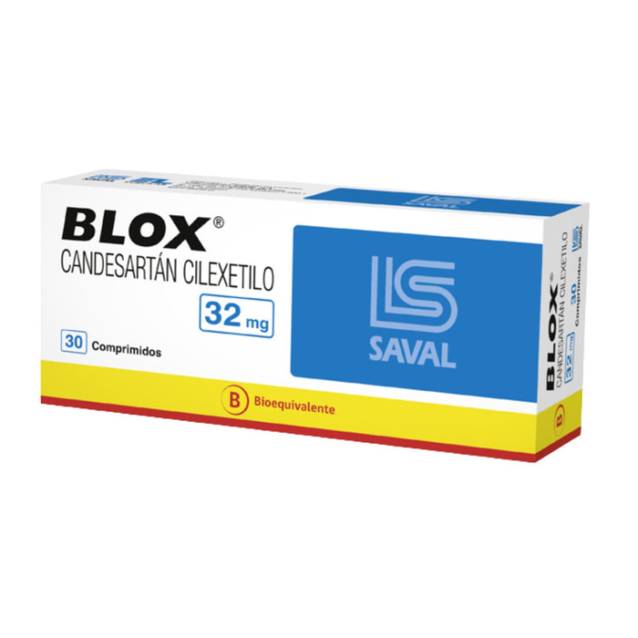 Blox 32Mg Candesartán Cilexetilo X Comprimido
