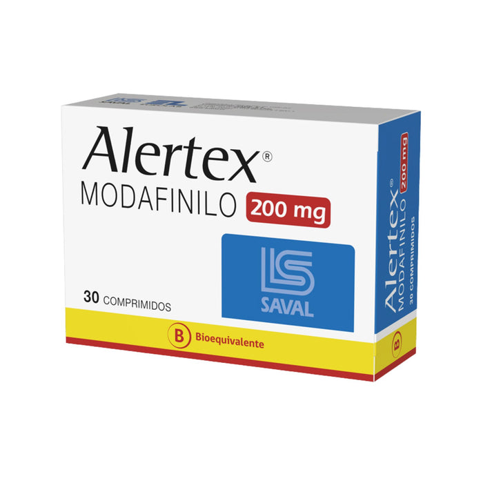 Alertex 200Mg Modafinilo X Comprimido