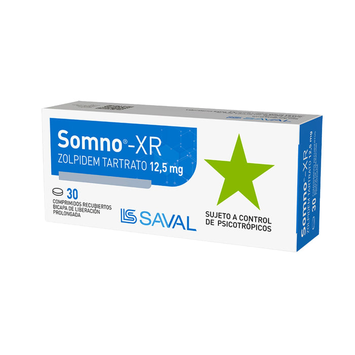Somno Xr 12.5Mg Zolpidem X Comprimido