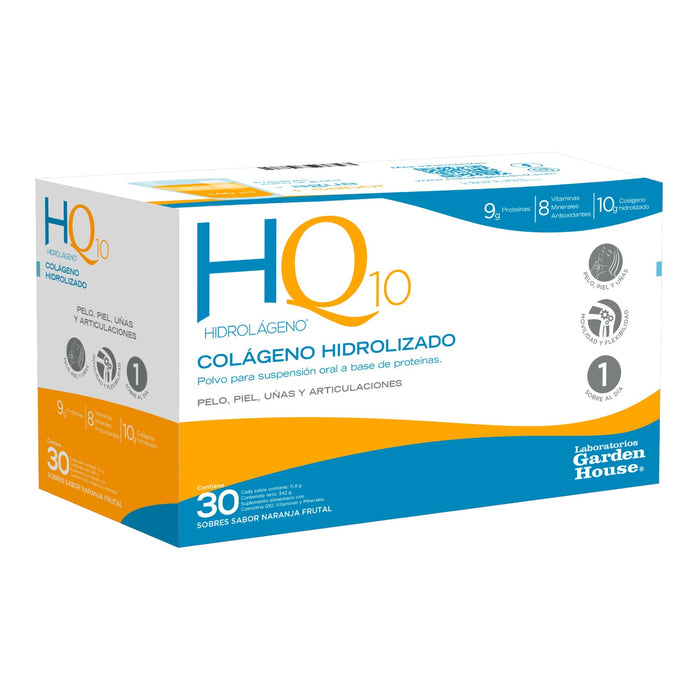 Hidrolageno Q10 10G Colageno Hidrolizado X Sobre
