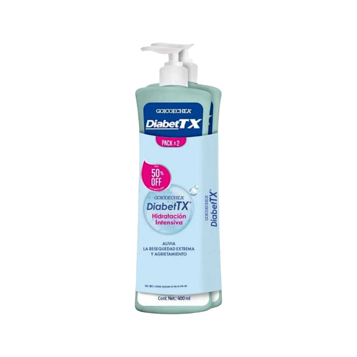 Goicoechea Pack Cr Corp 2 X 400Ml Hidrat Diabet Tx