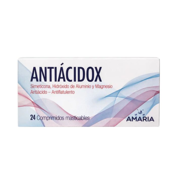 Antiácidox Antiácido Amaria X Comprimido Masticable