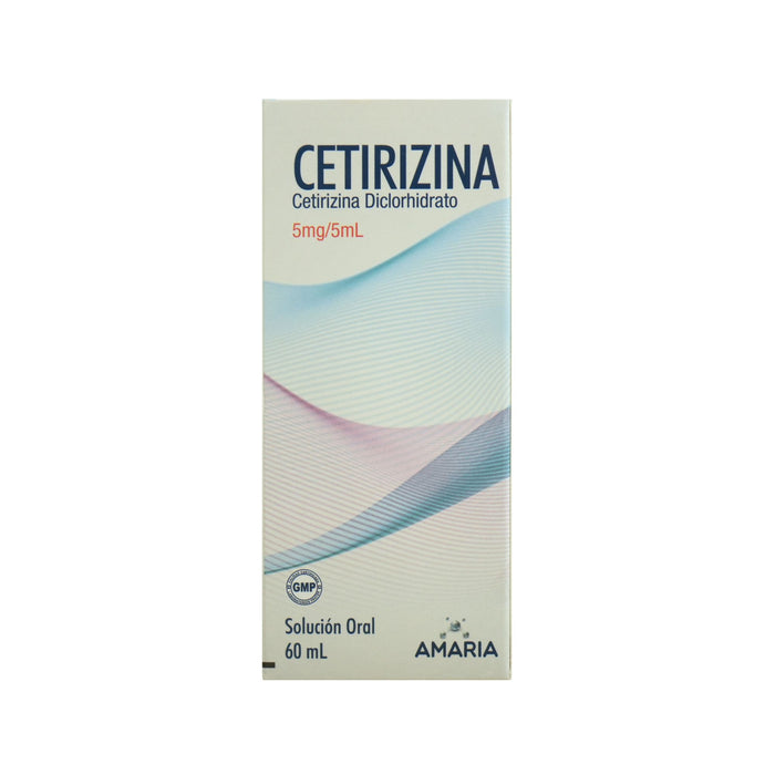 Cetirizina 5Mg/5Ml Amaria Jarabe X 60Ml