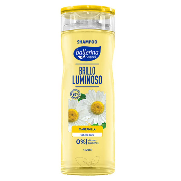 Shampoo Ballerina Brillo Luminoso Manzanilla X 410Ml