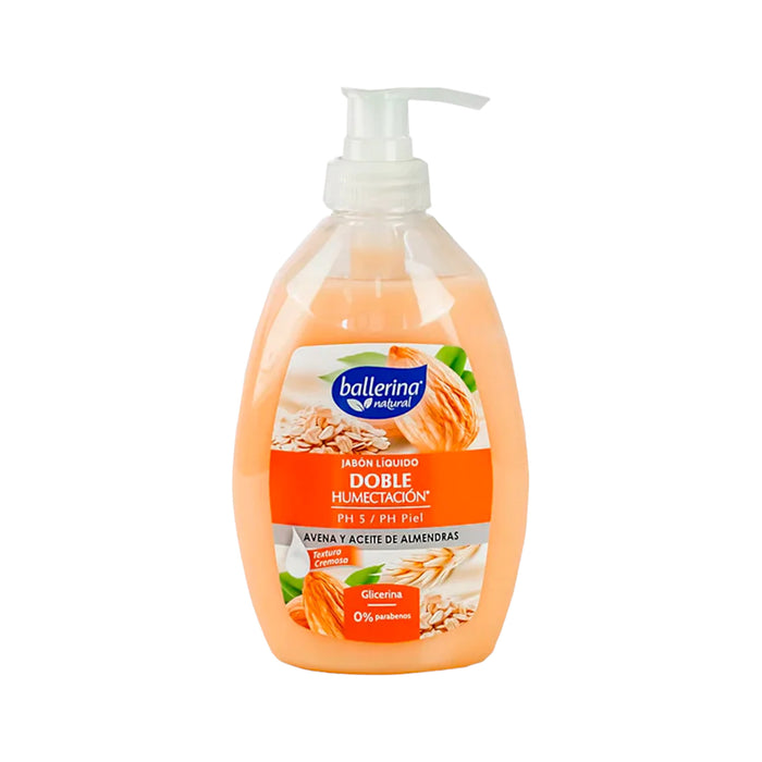 Ballerina Jabon Liq X 350Ml Doble Humectación Con Dosificador