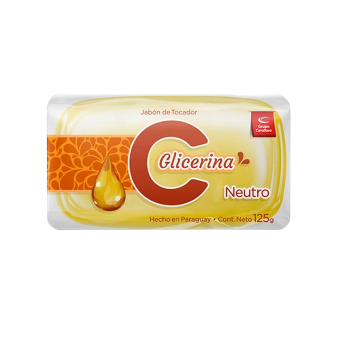 Jabón De Tocador Cavallaro Glicerina Neutro X 125G