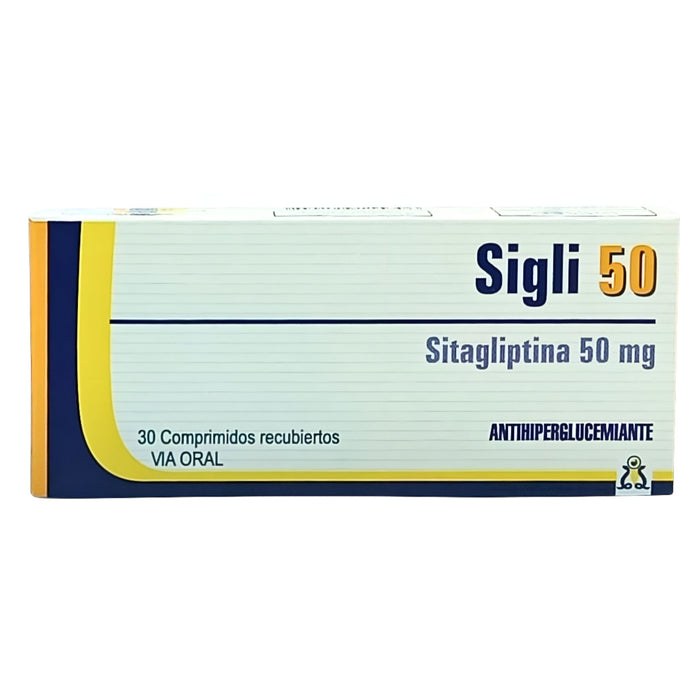 Sigli 50Mg Sitagliptina X Comprimido