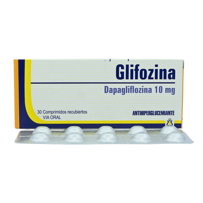 Glifozina Dapagliflozina 10Mg X Comprimido