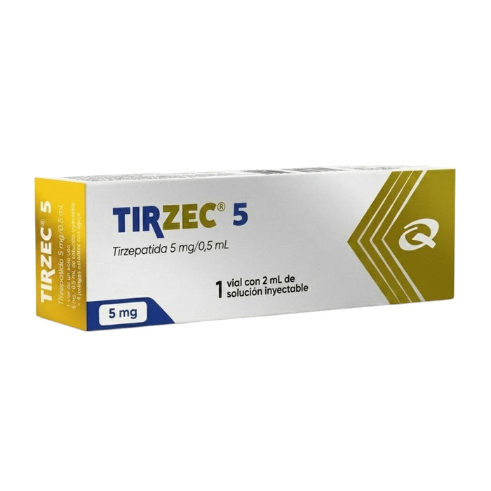 Tirzec Tirzepatida 5Mg/0.5Ml X Ampolla 2Ml + 4 Jeringas