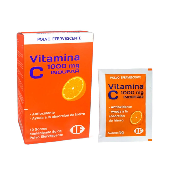 Vitamina C Indufar 1000Mg / 5G X Sobre