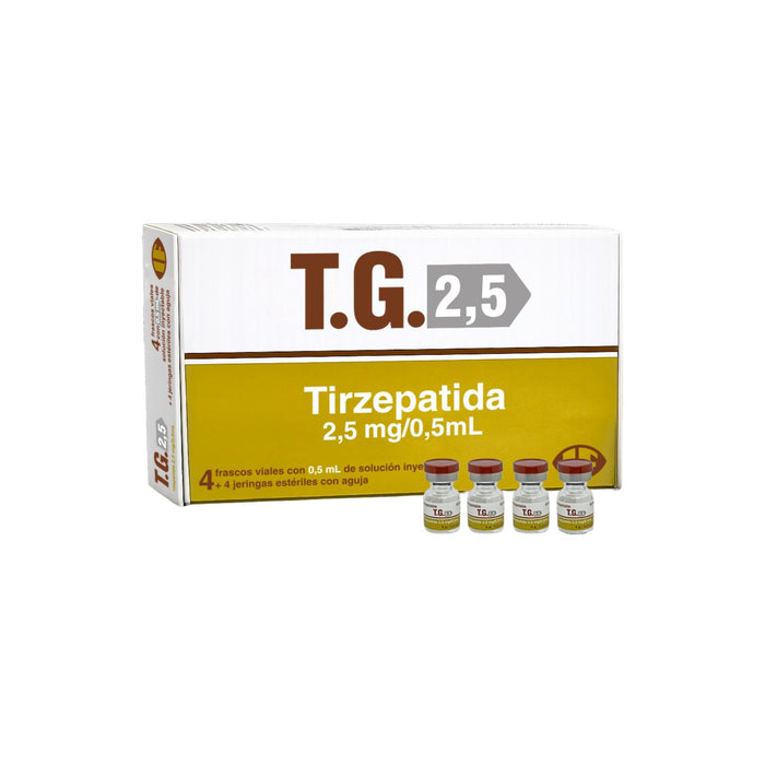 Tirzepatida 2.5Mg/0.5Ml Subcutánea Frio+Jeringa X Ampolla