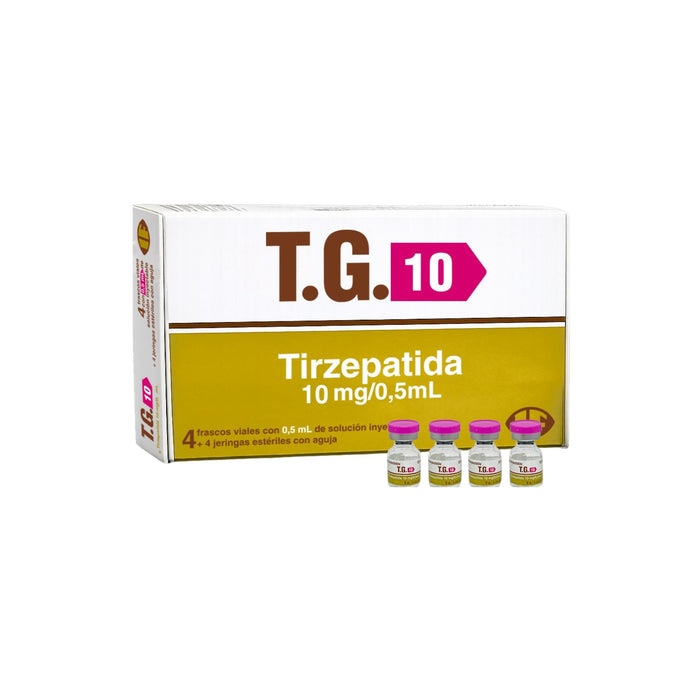 Tirzepatida 10Mg/0.5Ml Subcutánea Frio+Jeringa X Ampolla