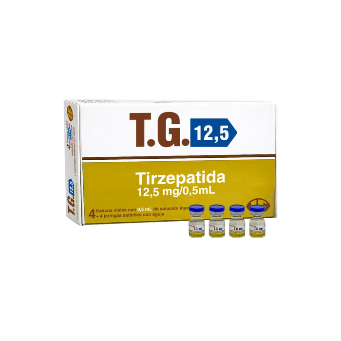 Tirzepatida 12.5Mg/0.5Ml Subcutánea Frio+Jeringa X Ampolla
