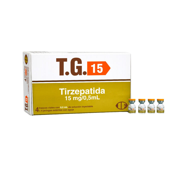 Tirzepatida 15Mg/0.5Ml Subcutánea Frio+Jeringa X Ampolla