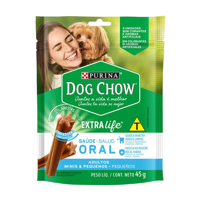 Snack Purina Dog Chow Limpiador Oral X 45G