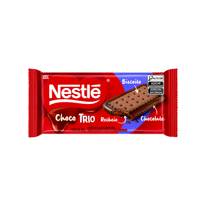 Nestle Choco Trio Biscoito X 90Gr