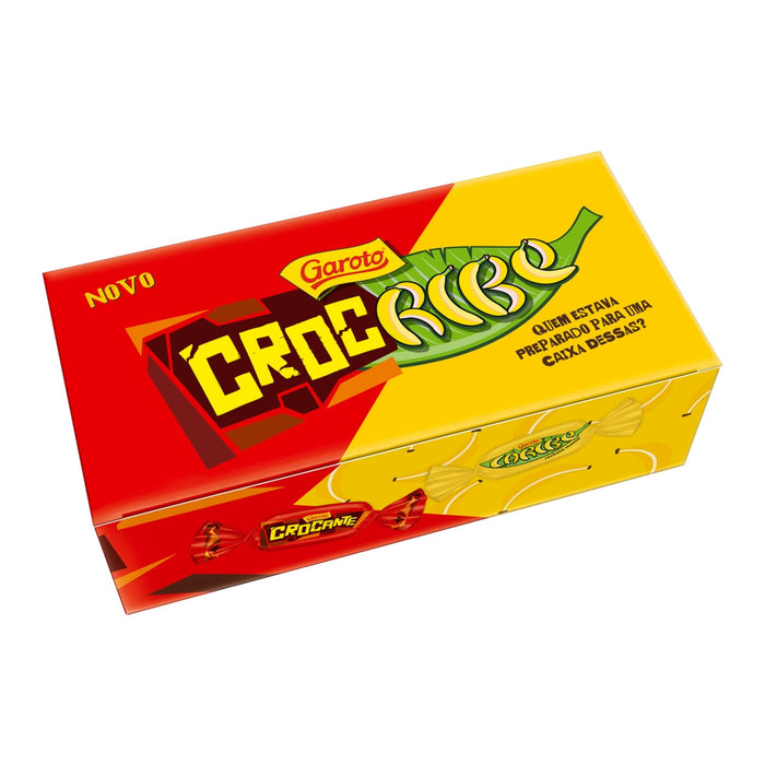 Bombones Rellenos Garoto Crocribe Banana Caja X 215.2G