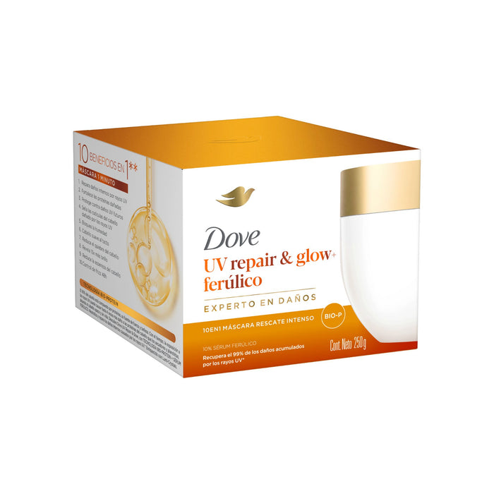 Mascara Capilar Dove Uv Repair Y Glow+Ferulico X 250G
