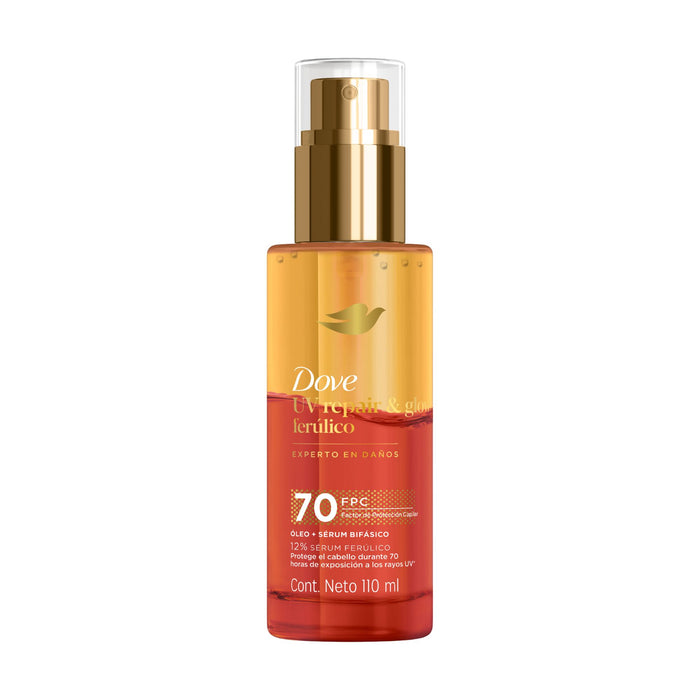 Oleo Capilar Dove Uv Repair Y Glow + Ferulico X 110Ml